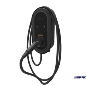 MOREK EV 22 kW išmani elektromobilių įkrovimo stotelė su 6.5m kabeliu ir LCD ekranu