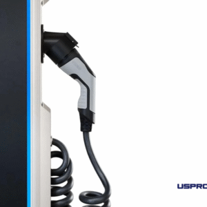 Elinta Charge CityCharge H2 įkrovimo kolonėlė verslo parkavimo aikštelėje