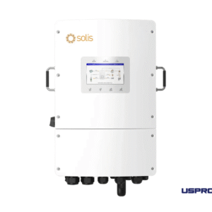 Solis S6-EH3P15K02-NV-YD-L 15 kW hibridinis saulės elektrinės inverteris iš priekio