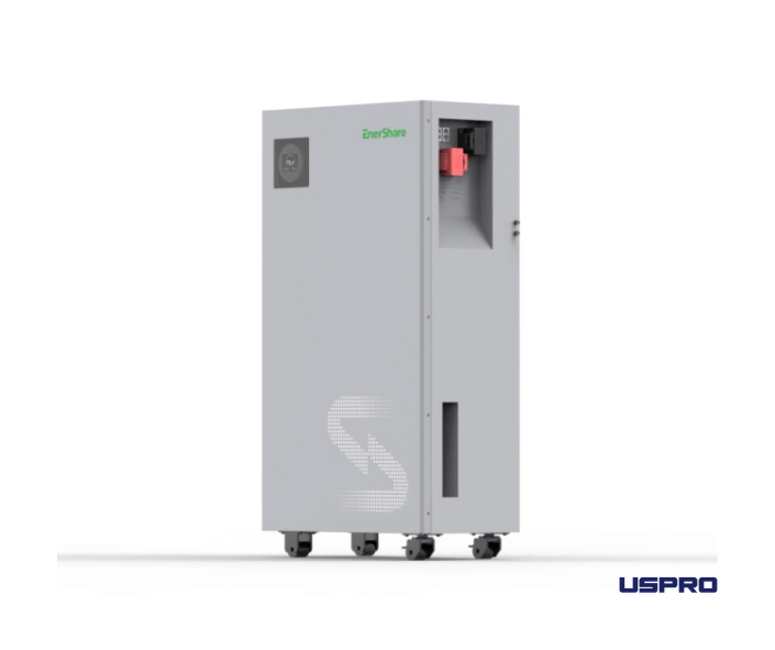 EnerShare Active16 16,08 kWh LiFePO4 žemo voltažo baterija iš priekio