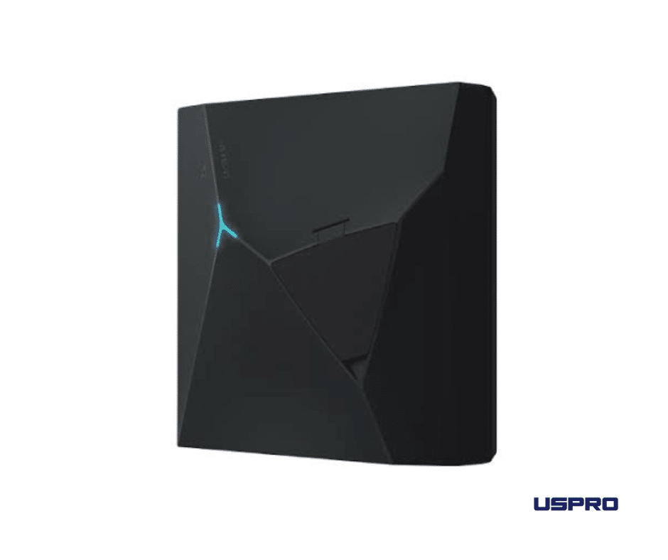 NexBlue Edge 2 22kW juoda Space Black elektromobilių įkrovimo stotelė iš priekio